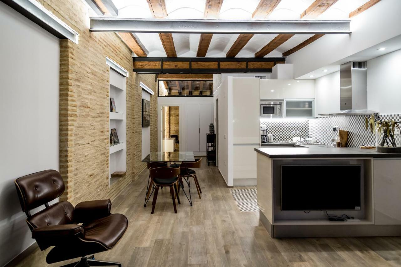 Florit Flats - Center Luxurious 1Br 1Ba Terrace Wi-Fi Ac Apartment Valencia Exterior photo