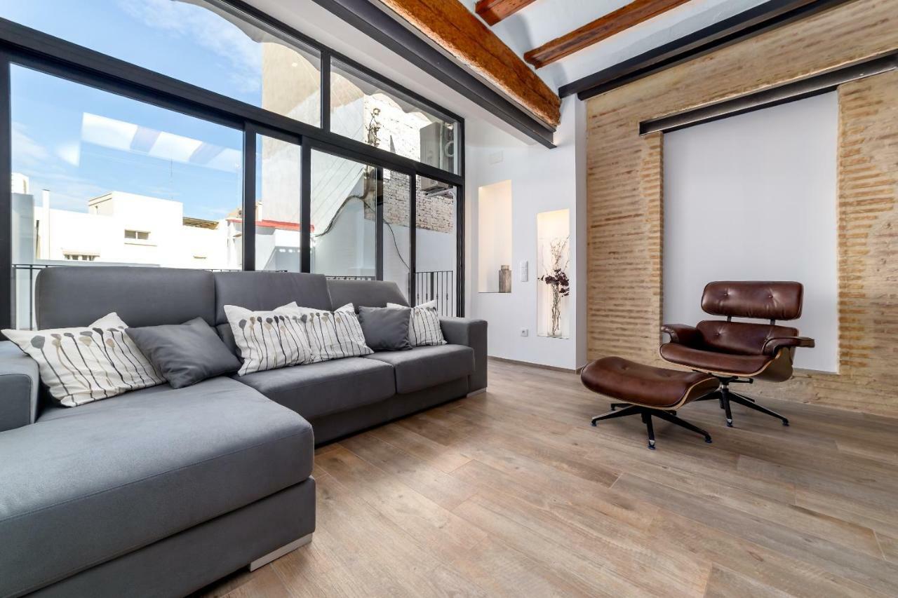 Florit Flats - Center Luxurious 1Br 1Ba Terrace Wi-Fi Ac Apartment Valencia Exterior photo